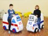 Мягкий модуль «Машинка» на колесиках