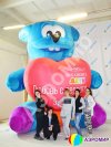 Объемная фигура для рекламы