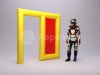 Надувная тактическая фигура Дверной проем (Doorway) для игры в пейнтбол, нёрф, лазертаг и арчеритаг