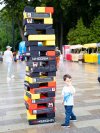Гигантская дженга — ростовой мега набор формата XXL для развлечения детей и взрослых
