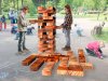 Гигантская дженга — ростовой мега набор формата XXL для развлечения детей и взрослых