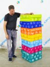 Гигантская дженга — ростовой мега набор формата XXL для развлечения детей и взрослых