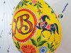 Пасхальное яйцо расписное — большая надувная фигура на Пасху