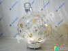 Надувной Ёлочный шарик-игрушка с невероятным эффектом снега и подсветкой