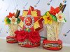 Надувная Звезда — декоративная фигура на опоре
