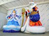 Комплект надувных фигур Дед Мороз и Снегурочка в комплектации Эксклюзив