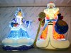 Комплект надувных фигур Дед Мороз и Снегурочка в комплектации Эксклюзив