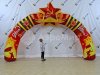 Арка круглая с декоративным элементом