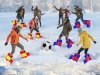 Командный футбол — игровой набор аттракционов на две команды