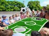 Игровое поле для навесного футбола