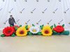 Надувные Герберы с эффектом раскрытия