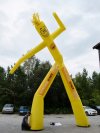Рекламная надувная фигура Аэромен 10 метров