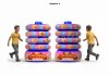 Надувная игра «Круговерть» для мероприятий