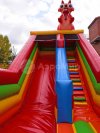 Надувной батут-горка Белка — площадью 40 м²