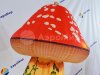 Надувные сказочные грибы — парковые фигуры с подсветкой