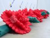 Надувные цветы гвоздики — гирлянда из гвоздик