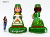 Надувная фигура Хозяйка Сабантуя