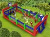 Игровая площадка 3 в 1 — футбол, волейбол, баскетбол