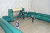 Надувной кикер — командная игра в футбол