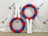 Гигантские игровые надувные ракетки триколор