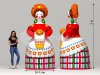 Дымковская игрушка Барыня