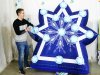 Надувной дартс  Снежинка