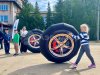Надувная покрышка игра для команды, Челябинск
