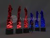 Имитация пламени — Красный цвет