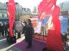 Имитация пламени — торжественное оформление 9 мая