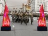 Имитация пламени — торжественное оформление 9 мая