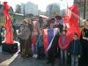 Имитация пламени — торжественное оформление 9 мая