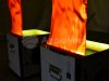 Имитация пламени — торжественное оформление 9 мая