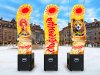 Имитация пламени на выставки или ярмарки