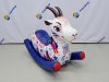 Яркая надувная качалка в виде козы для мероприятий