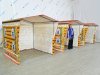 Каркасная палатка 2,0 х 2,0 м — металлокаркас, материал оксфорд + ПВХ