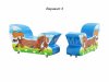 Мульт-каталки —мягкие модули для игр, творчества и развлечений