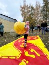 Игровой мяч Колобок — реквизит для игр и забав