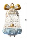 Новогодняя надувная фигура «Колокольчик» с эффектом снега и невероятной подсветкой