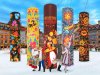 Надувная колонна — для рекламы и оформления мероприятий