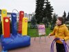 Надувной кольцеброс Столбики