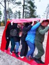 Гусеница — забавный реквизит для эстафет, творчества и игр