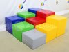 Игровой набор «Пенёчки» из пуфов разной высоты и цветов