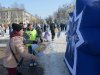 Надувной дартс  Снежинка