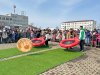Командная забава — лови сковородкой