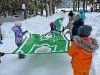 Игровое поле для навесного футбола