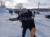 Поймай Блины — народные забавы