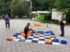 Мягкий игровой набор для игры в шашки