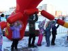 Канат-сосиска для эстафет спортивных состязаний и игр