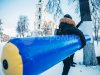 Гигантский надувной карандаш — мегакарандаш