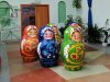 Большие надувные кегли в форме матрёшки